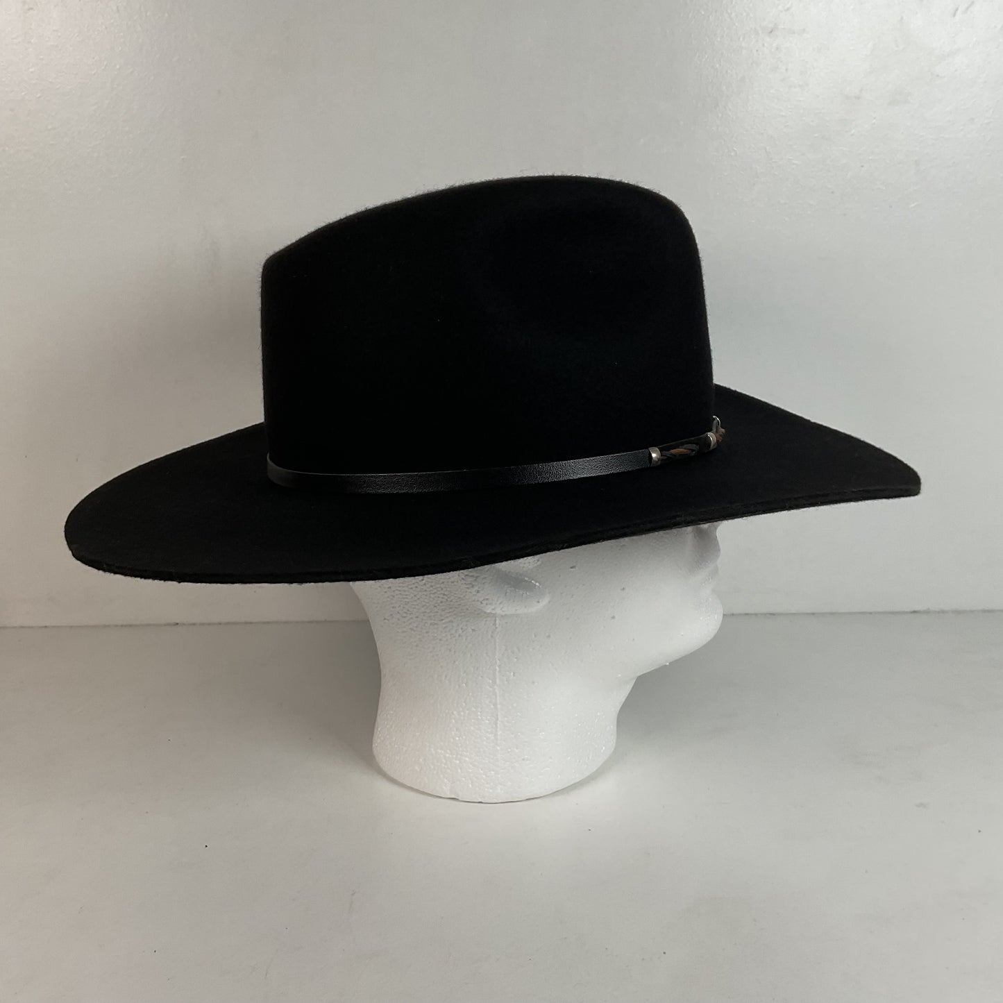Alboum Hat Company Cowboy Hat 7 1/4” Rodeo King With Storage Case