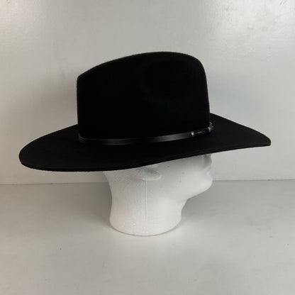 Alboum Hat Company Cowboy Hat 7 1/4” Rodeo King With Storage Case