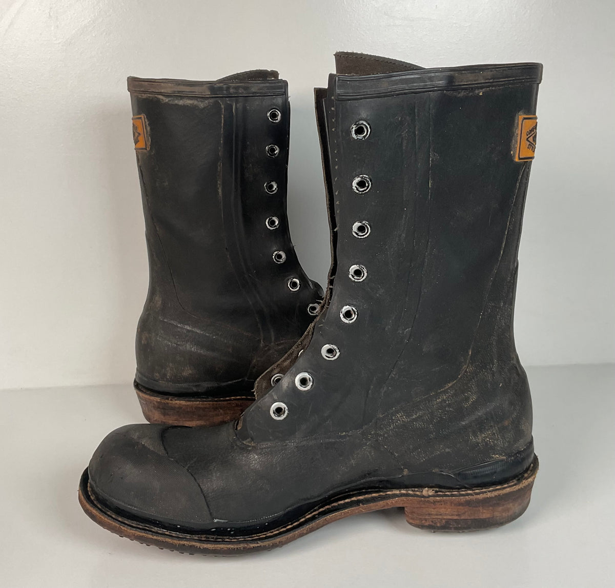 Vintage Wesco Timber Calk Boots | Leather Outsole | Men’s 11