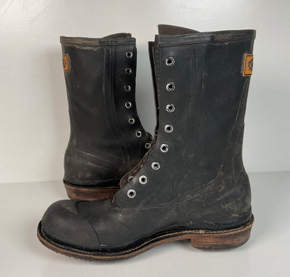 Vintage Wesco Timber Calk Boots | Leather Outsole | Men’s 11