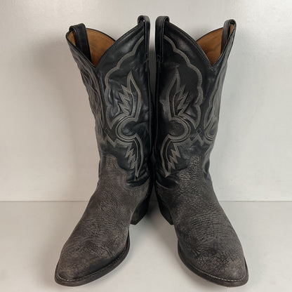 (2) Pairs Of Tony Lama Shoulder Cowboy Boots 8.5 D Style 6252 & 6250