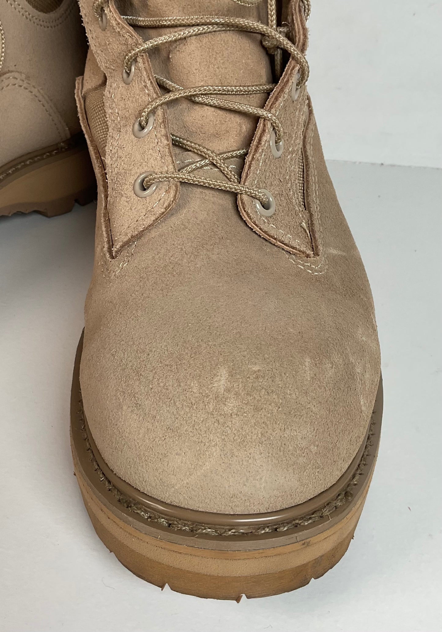 Bates Temperate Climate Combat Boots 11.5 R USA Made Desert Tan