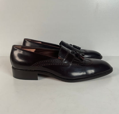 Bally Tassel Loafers | Burgundy Patent | Men’s 15