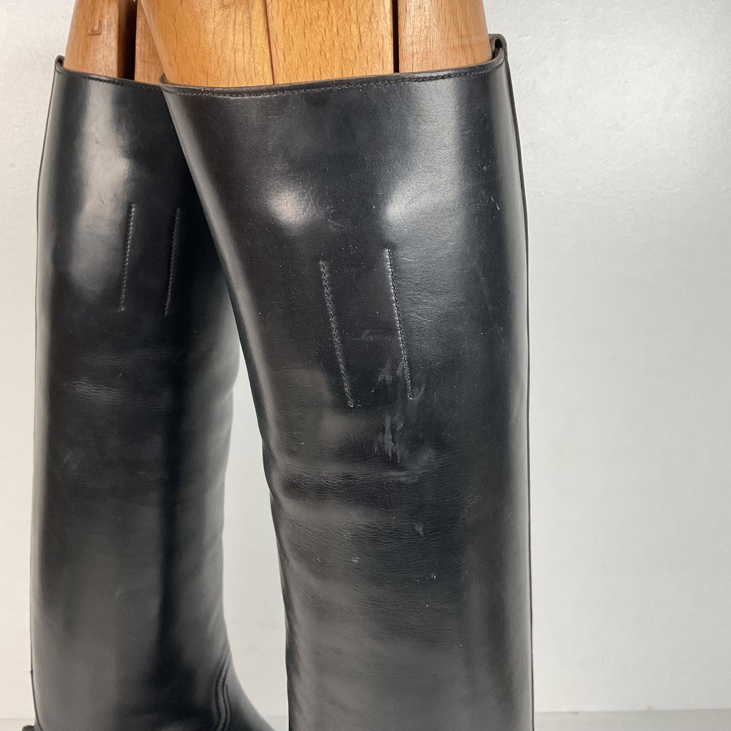 Vintage Peal & Co Polo Riding Boots | Wooden Form | Vanderbilt | King George