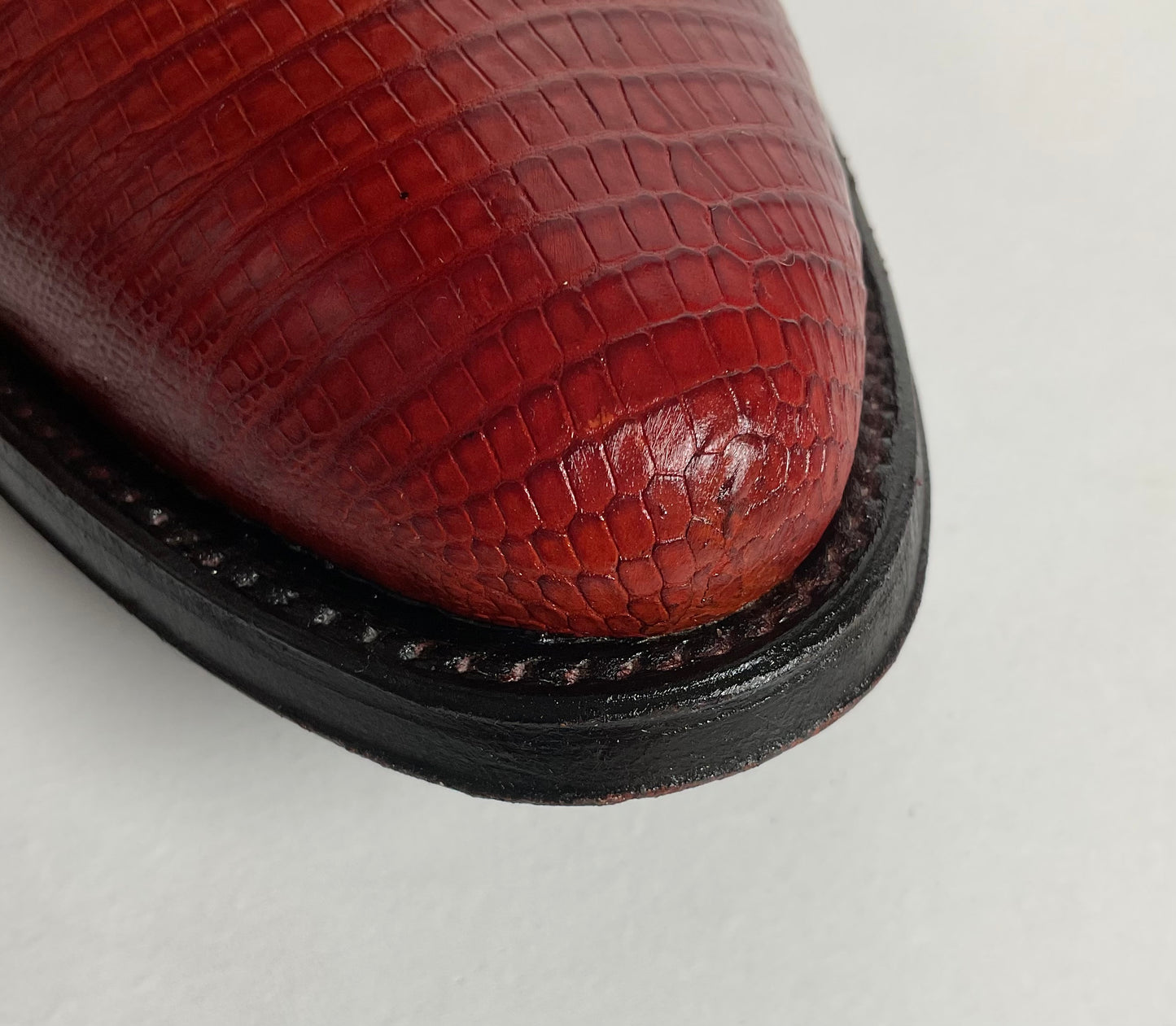 Montana Teju Lizard Cowboy Boots | Tooled Inlays | Men’s 9 D