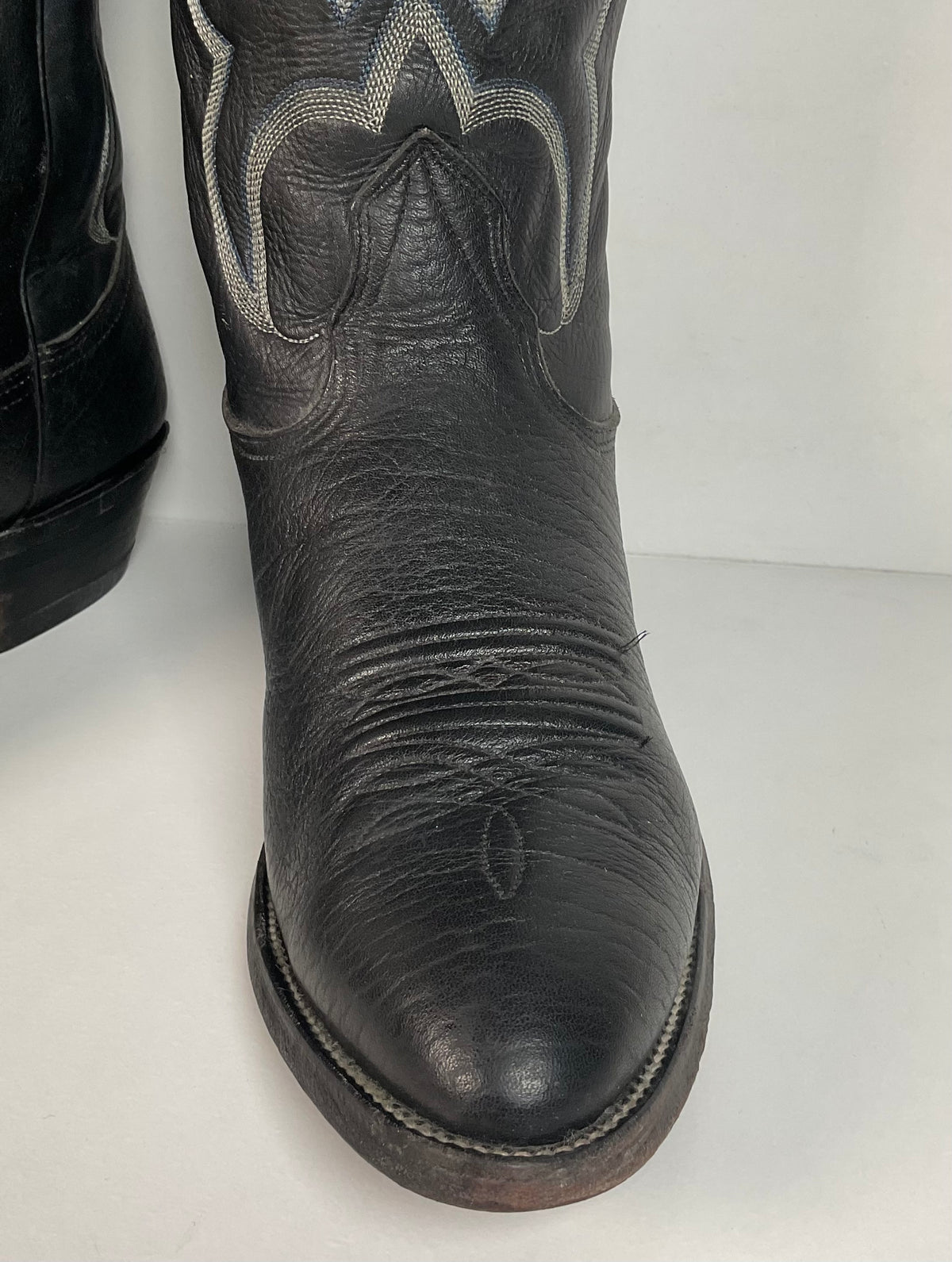 Vintage Nocona Bull Shoulder Cowboy Boots | USA Made | Men’s 10 D