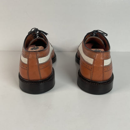 Vintage Johnston Murphy Spectator Shoes | Aristocraft | 1950s-1960s | 10 C