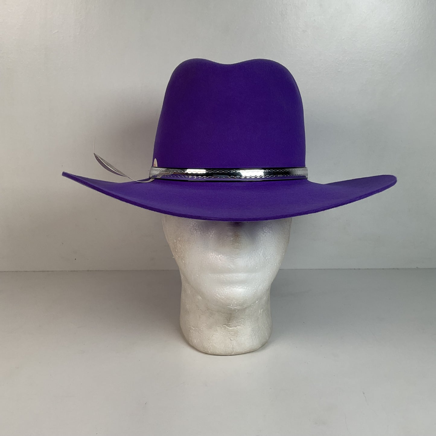 Beaver Brand Purple Cowgirl Hat 6 3/4” USA Made 5X