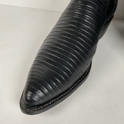 Vintage Tony Lama Cowboy Boots | Teju Lizard | Gold Label | Men’s 10.5 D