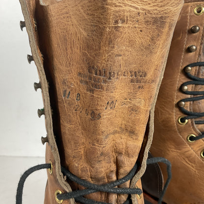 Chippewa Crazy Horse Packer Boots 11 B (Narrow) USA Made