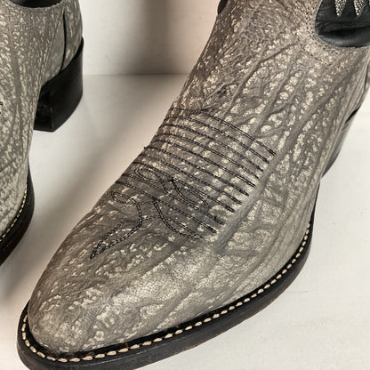 Vintage J. Chisholm Sueded Cowboy Boots | USA Made | 10 EE