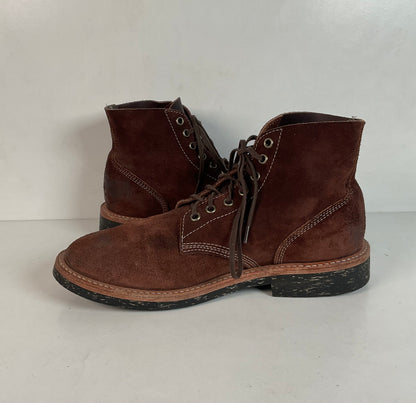 Oak Street Rough Out Suede Trench Boot 8.5 Dr. Sole Original