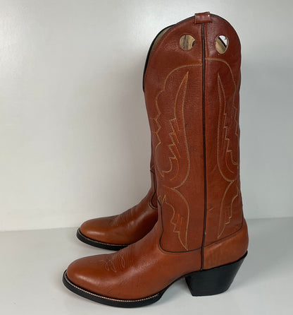 Vintage Morgan Miller Buckaroo Cowboy Boots | Narrow | Men’s 9.5 | Women’s 10.5