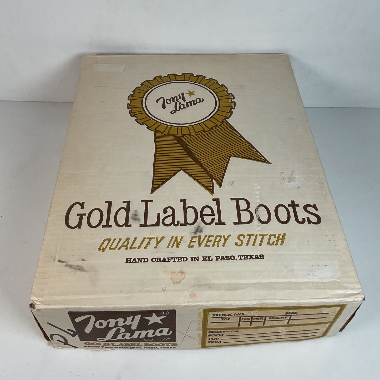 Tony Lama Teju Lizard Cowgirl Boots — Gold Label —  Men’s 7.5 C | Women’s 8.5