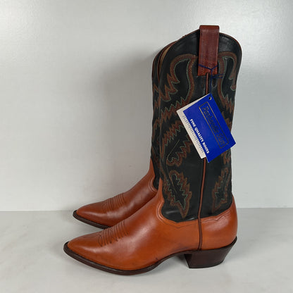 Vintage Panhandle Slim Cowgirl Boots | Sienna Brown | Women’s 8.5 B