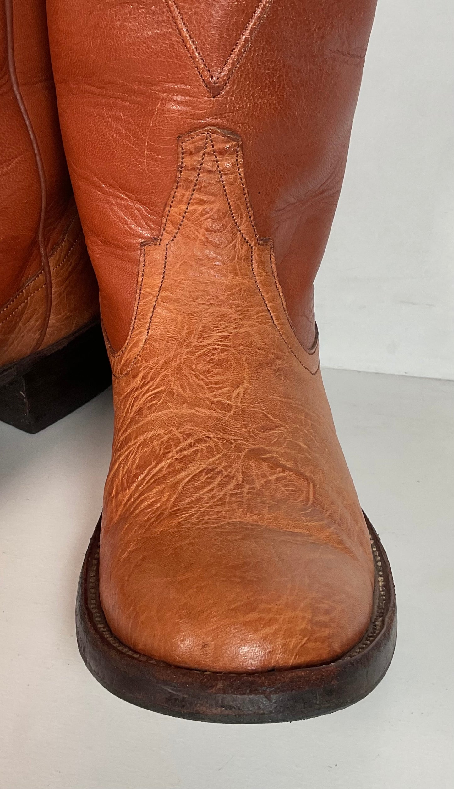 Mercedes Forth Worth Pee Wee Cowgirl Boots 8 Shorty Roper