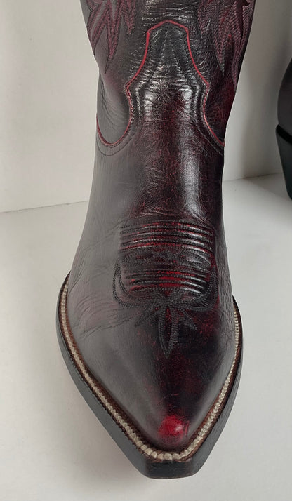Heritage Boot Company | Black Cherry Cowgirl Boots | Women’s 9