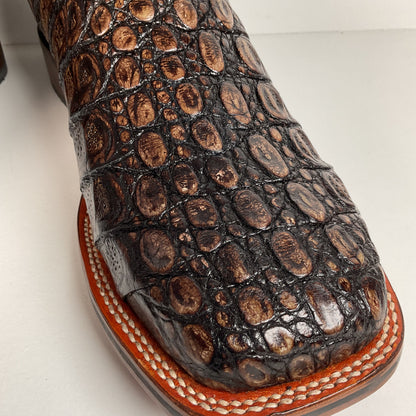 Dan Post Everglades Caiman Cowboy Boots | Exotic | Retired Model | Men’s 13 EW