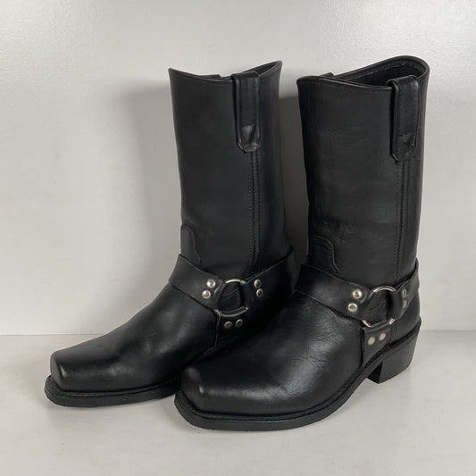 Vintage Santa Fe Harness Boots | USA Made | Men’s 9.5 D