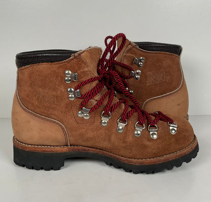 Vintage Milo Mountaineering Boots | USA Made | Rough Out | Men’s 9.5 M