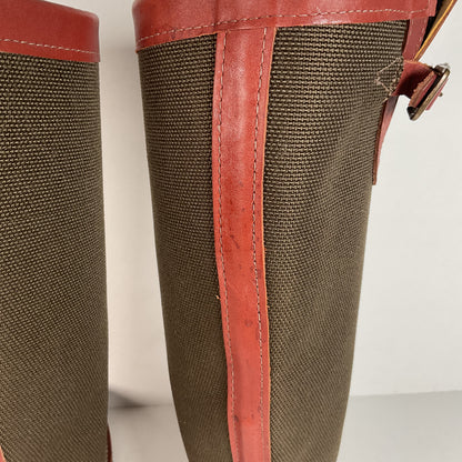 Chippewa Descaro Snake Proof Boots | USA Made | Canvas | Retired | Men’s 8.5 D