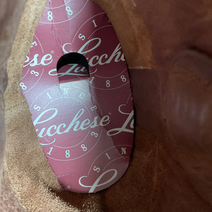 Lucchese Chelsea Braided Riding Boots 6 B Original Box