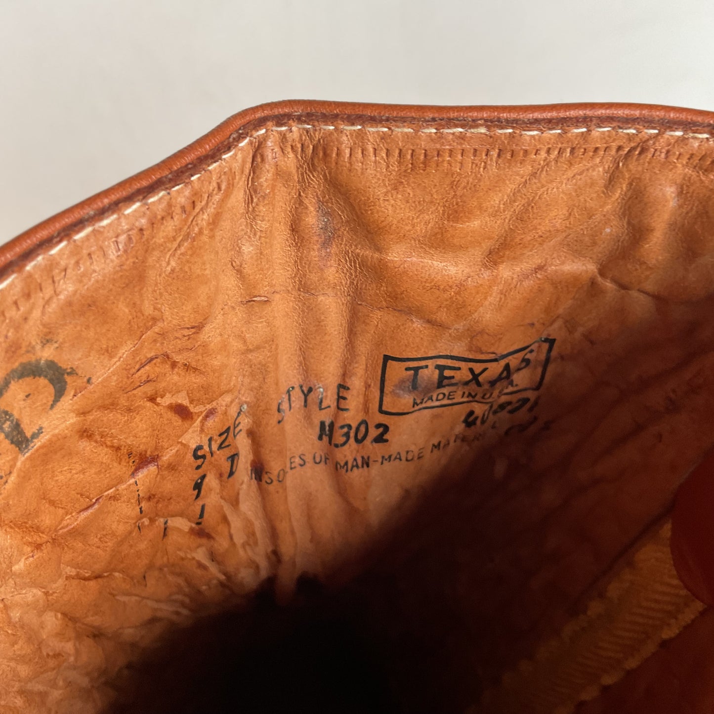 Vintage Texas Brand Campus Boots | Winter Insulated | USA Made | Men’s 9 D