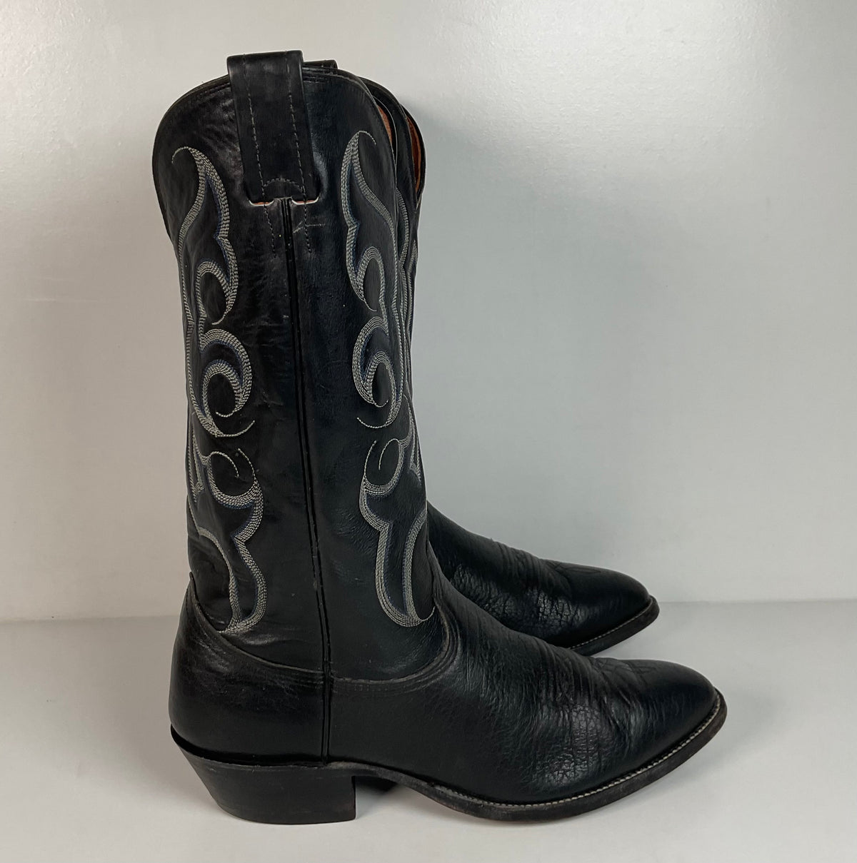 Vintage Nocona Bull Shoulder Cowboy Boots | USA Made | Men’s 10 D