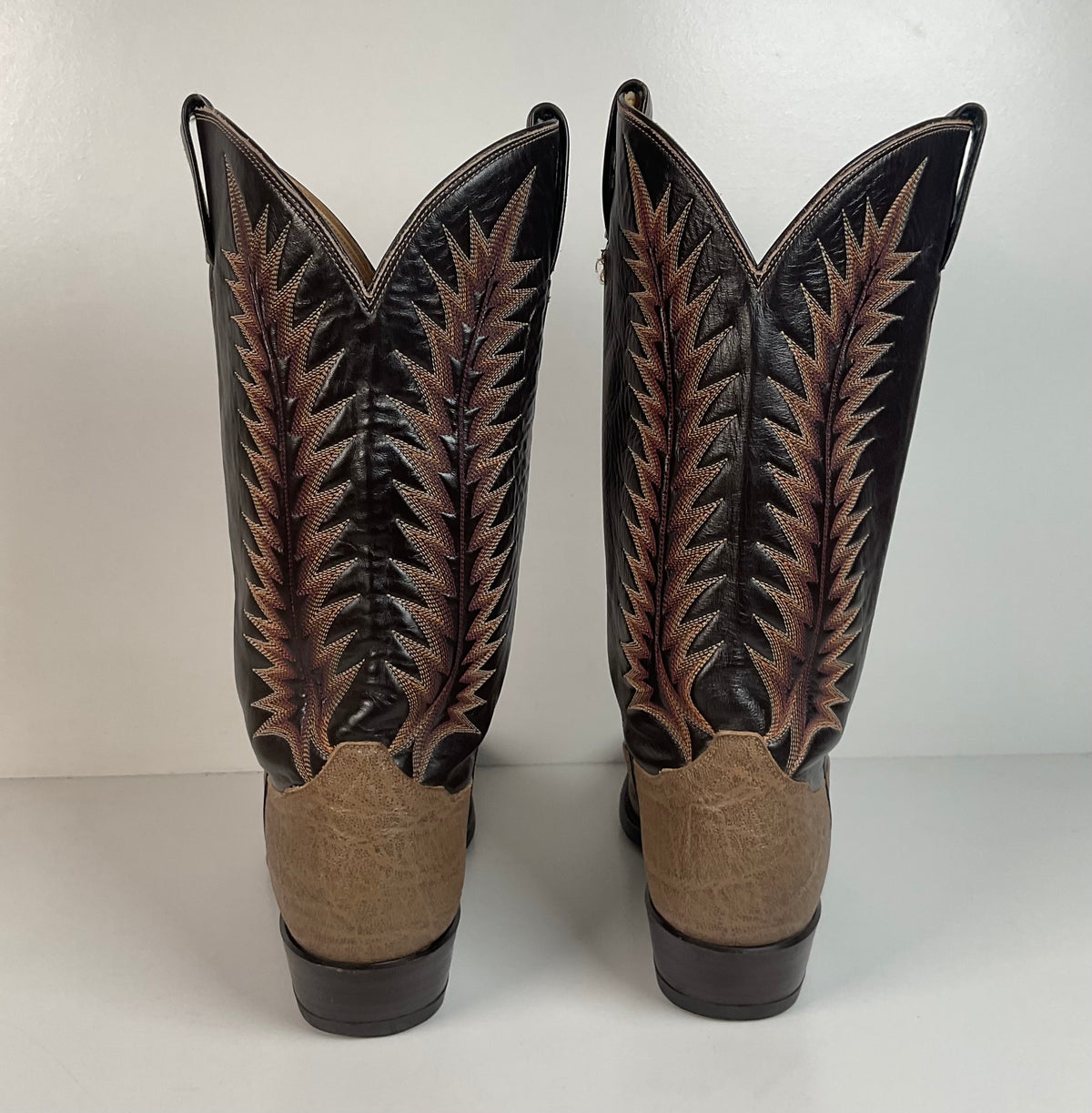 Vintage Tony Lama Elephant Cowboy Boots | Exotic | Gold Label | Men’s 9 D