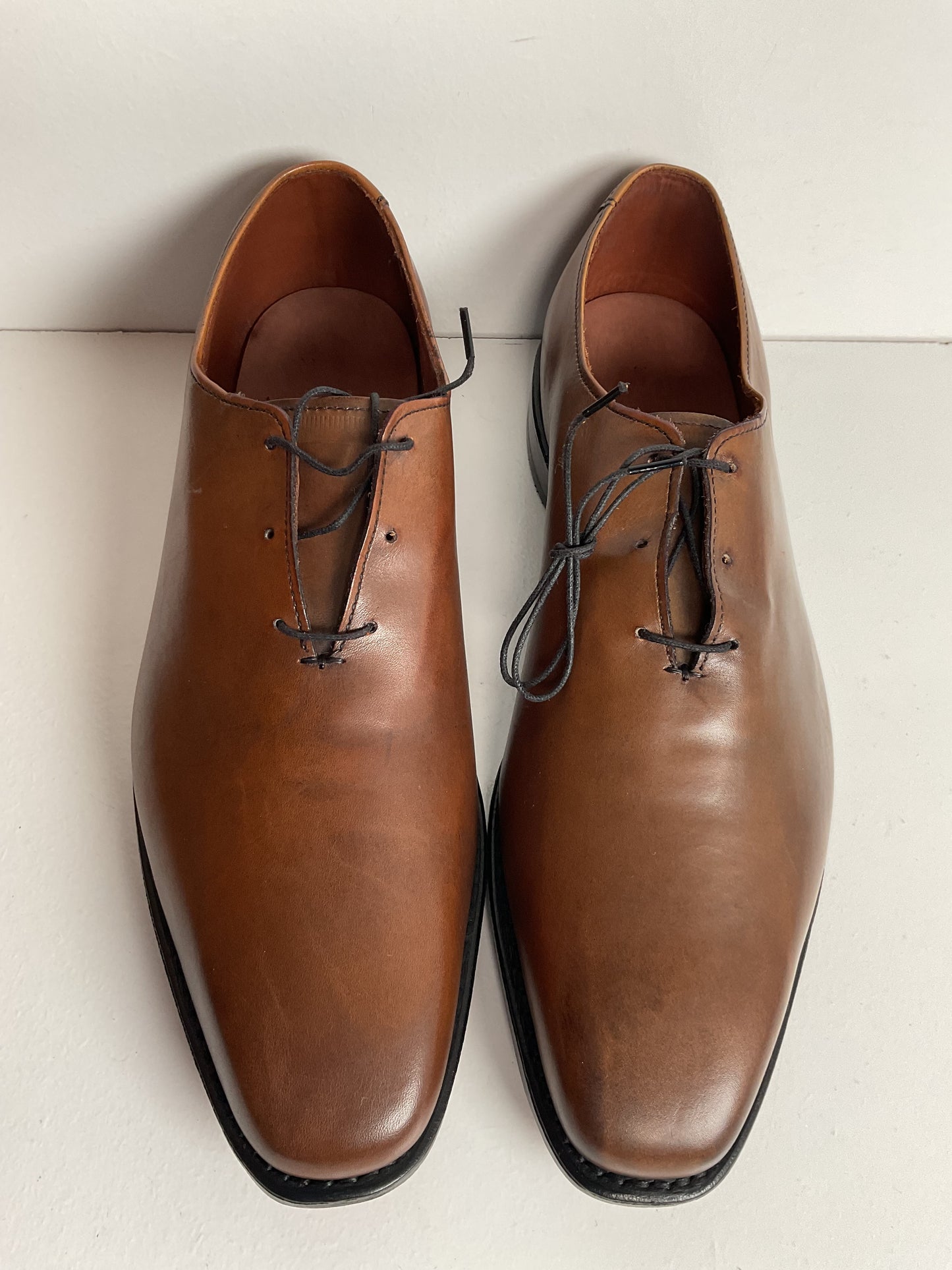 Allen Edmonds Bourbon Hanover Oxford Shoes 9.5 D New With Box Whole Cut