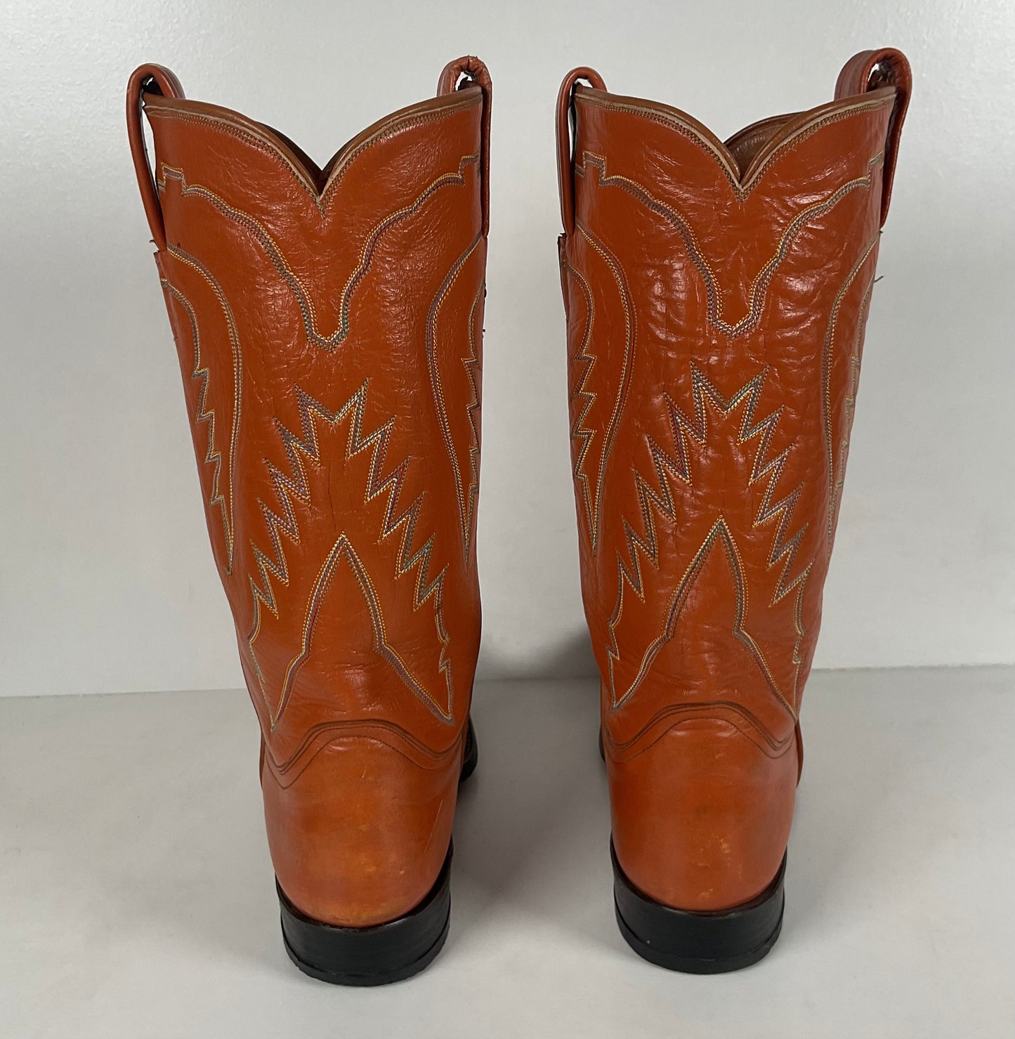 Vintage Tony Lama Cowboy Boots | X Toe | 1950s | Men’s 7.5 D