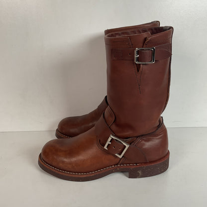 Red Wing Amber Engineer Harness Boots 4 Men’s | 5.5 Women’s Style 2991 Cork Sole