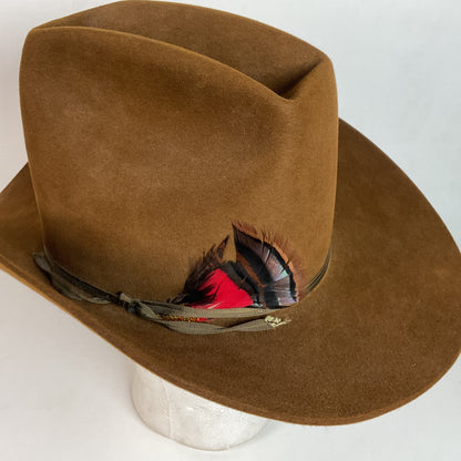 Bailey Hand Creased Cowboy Hat 6 7/8 Texas Made 5X Beaver