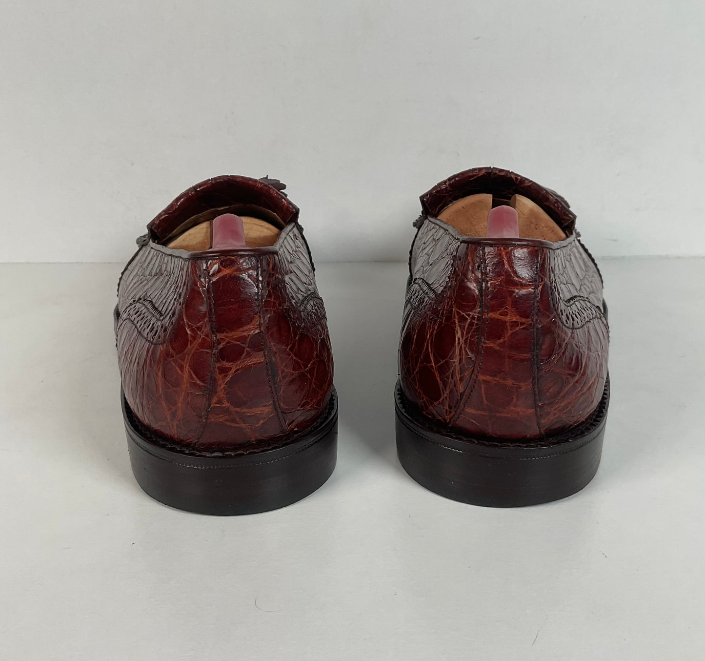 Vintage Foster Rainey Tassel Loafers | Full Crocodile | Exotic | Men’s 12