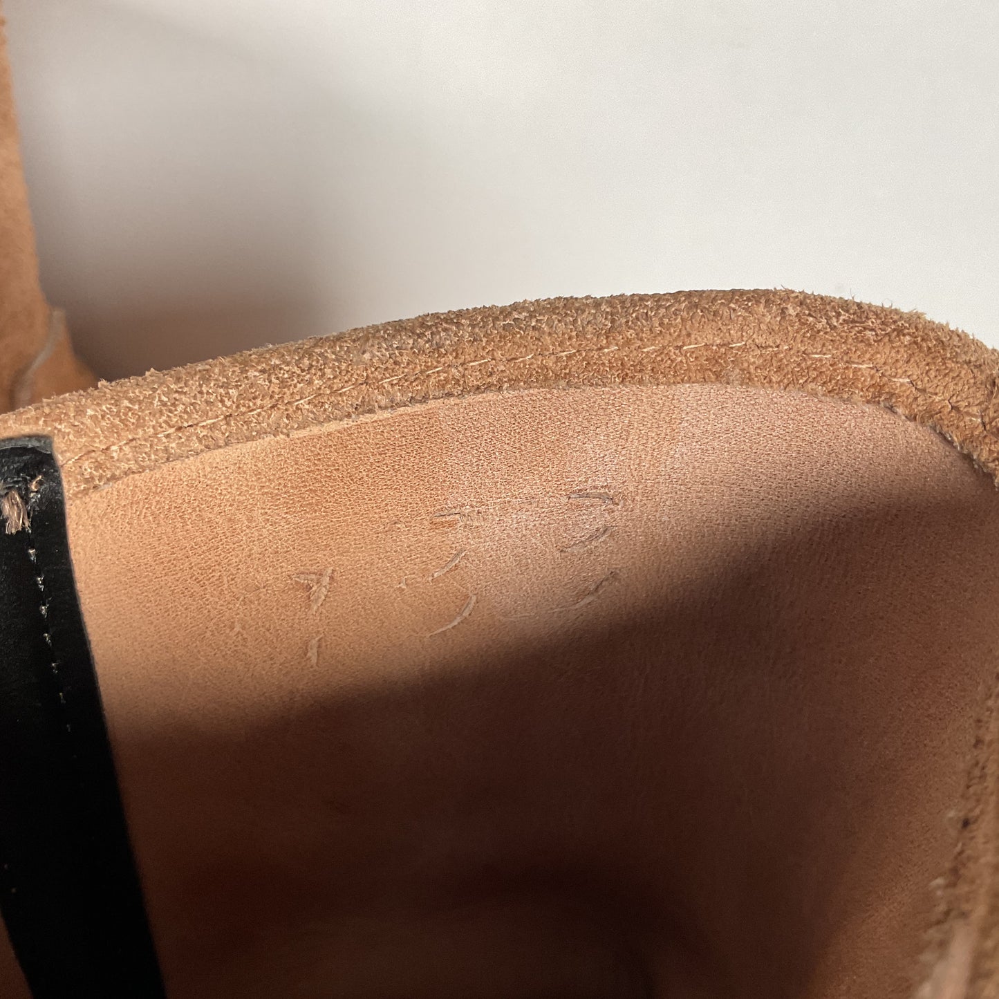 Vintage Sears Roebuck Wellington Boots | Rough Out Suede | Wearmaster | 8 D