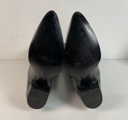 Remington Custom Cowboy Boots | USA Made | Grey | Men’s 8.5 B | Women’s 9.5