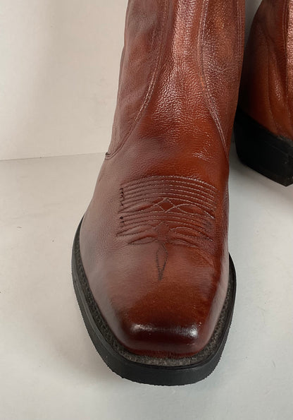 Vintage Laredo Western Ankle Boots | Side Zip | USA Made | Men’s 10.5 EE