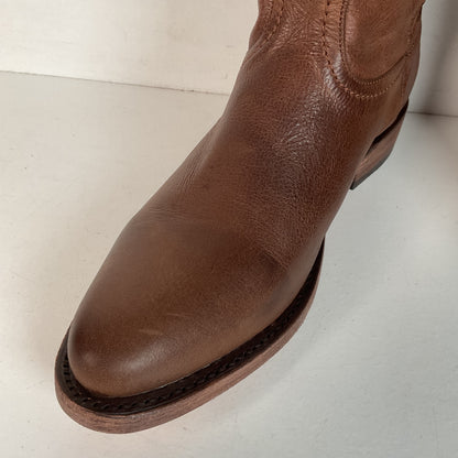 Lucchese Chelsea Braided Riding Boots 6 B Original Box