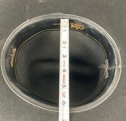 Vintage Stetson Cowboy Hat Black Felt XXX USA Made