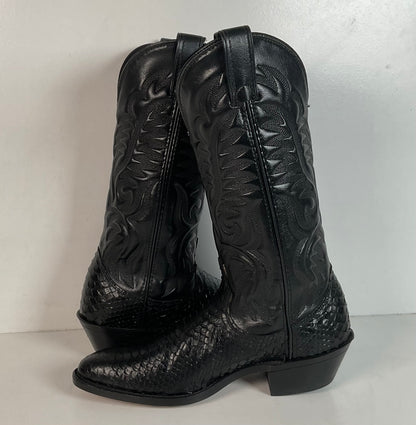Vintage Laredo Python Snakeskin Cowboy Boots | Men’s 7.5 | Women’s 8.5