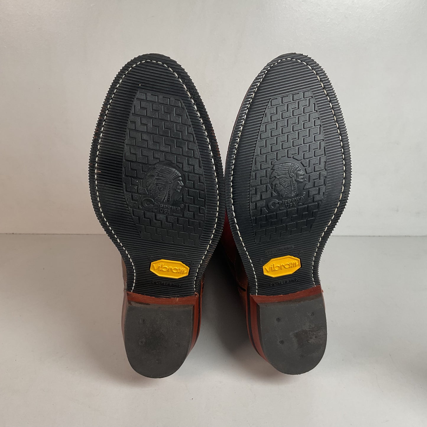 Chippewa Red Arroyo Wellington Boots 9 D USA Made Soft Toe