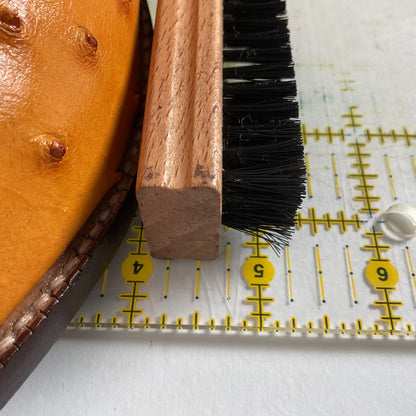 Custom Full Ostrich Quill Cowboy Boots 10 E Butterscotch Exotic