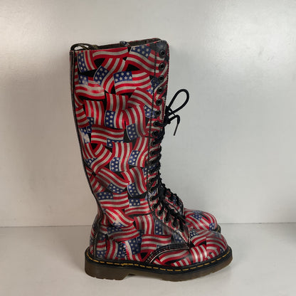 Vintage Dr. Marten 20-Eyelet American Flag Boots UK 6 | US Women’s 8