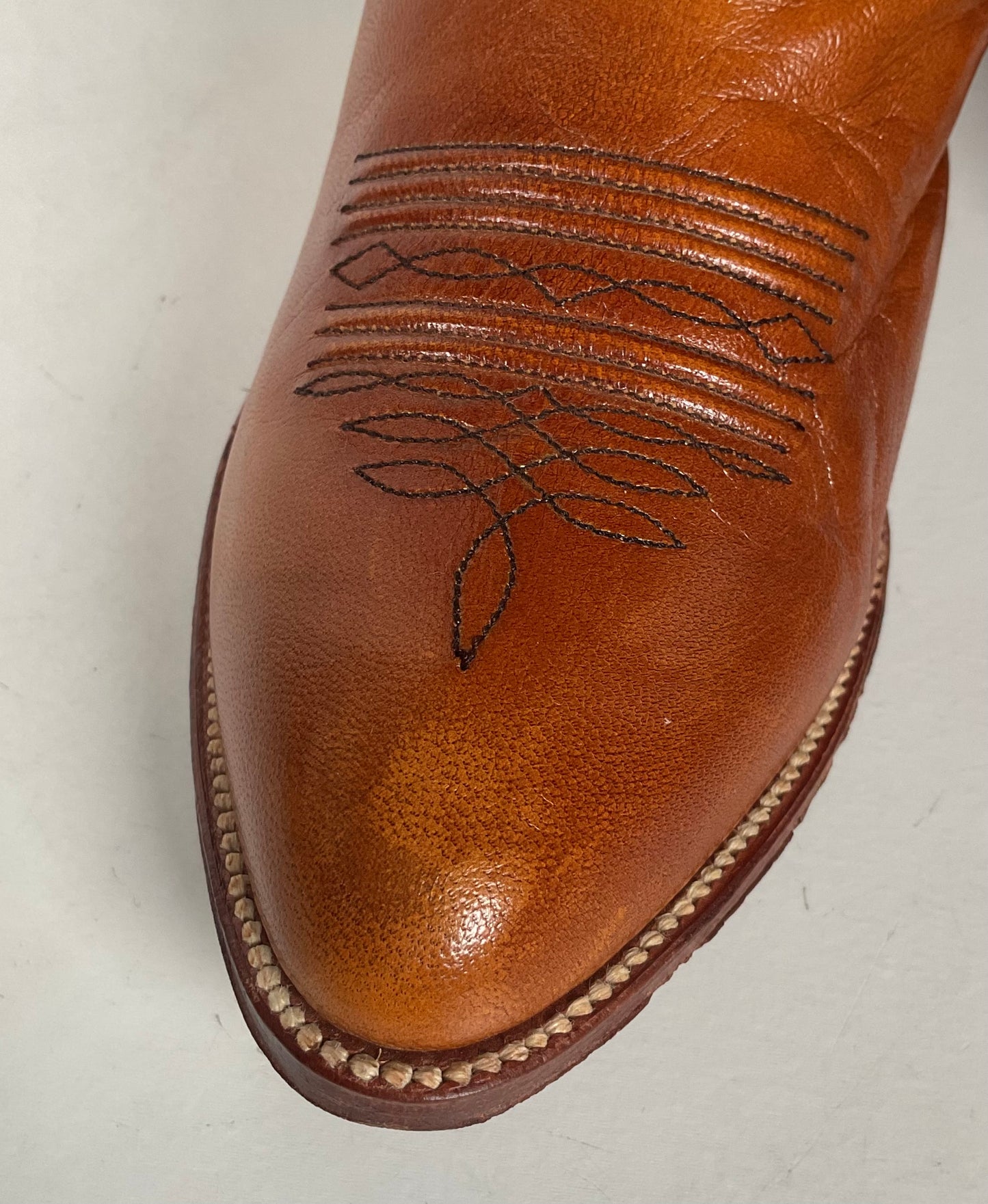 Vintage Dan Post Cowgirl Boots | Spanish Collection | Stacked Heel | Women’s 7.5