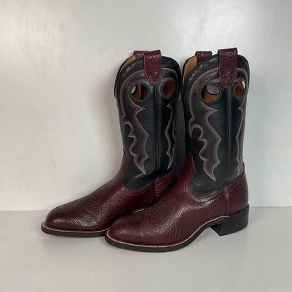 Boulet Buckaroo Cowgirl Boots 7.5 C Punchy Rodeo Collection