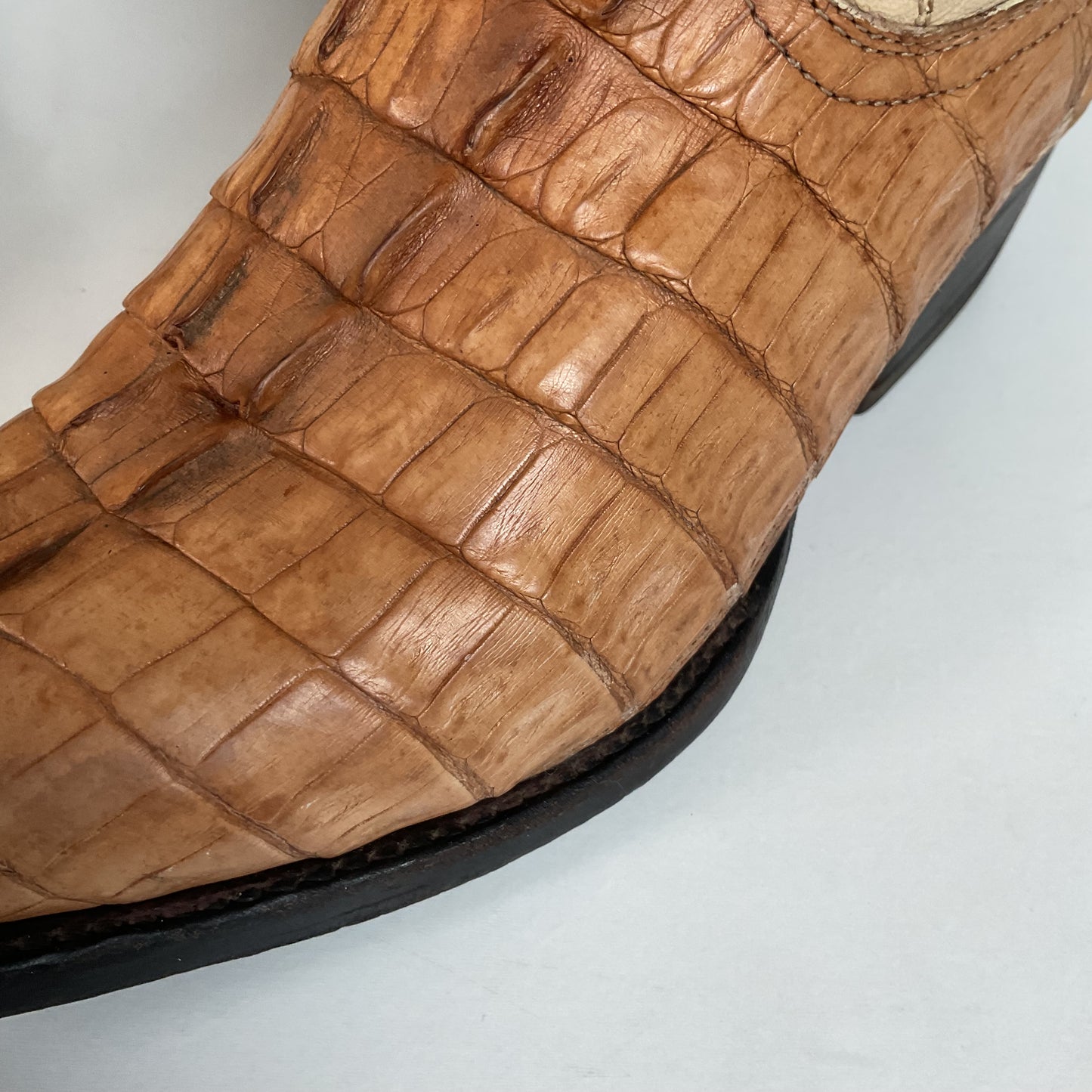 Cuadra Butterfly Cowgirl Boots | Caiman Tail | Tooled Inlays | Women’s 6.5