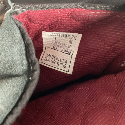 Matterhorn Safety Toe Work Boots Men’s 10 M USA Made Goretex Insulated