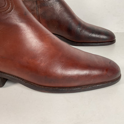 Vintage Peal & Co Polo Riding Boots | Wooden Form | Vanderbilt | King George