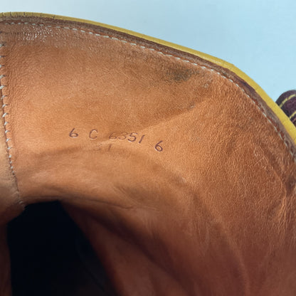 Vintage Pee Wee Cowboy Boots | Shorty | Tooled | 50s-60s | 6 C