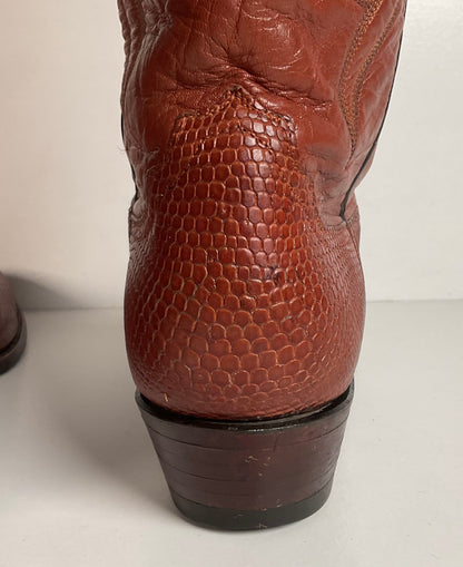 Guy Garrett Custom Cowboy Boots | Teju Lizard | Western Classics | Men’s 10 D